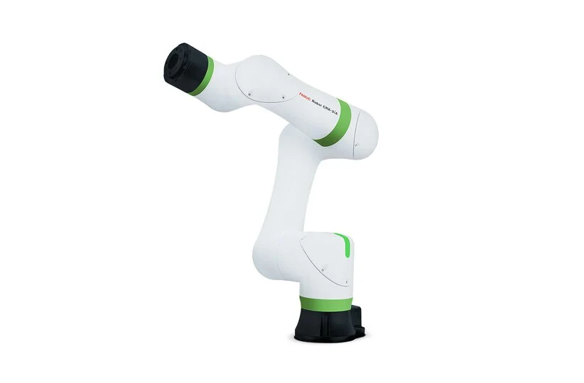 FANUC CRX-3iA robot arm, manufacturer product photograph